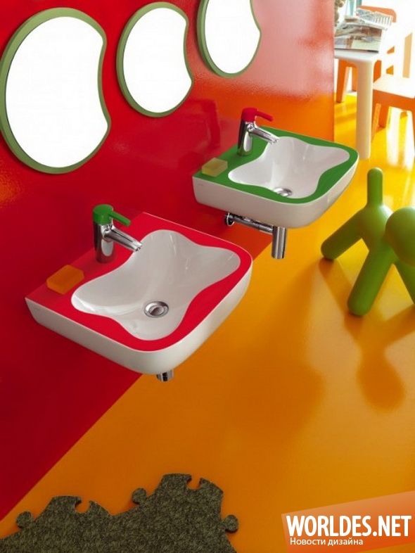 дизайн ванной комнаты, ванная комната, ванная комната для детей, туалетные комнаты для детей